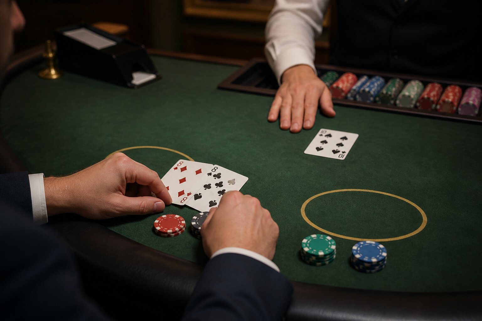Splitting 8s Against 10 in Blackjack: What Happens If You Split?